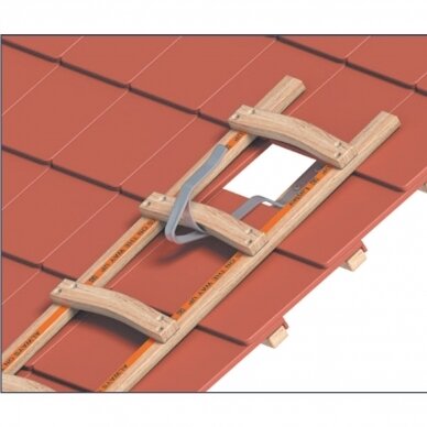 Stogo kopėčių tvirtinimo kablys, modelis Z 1